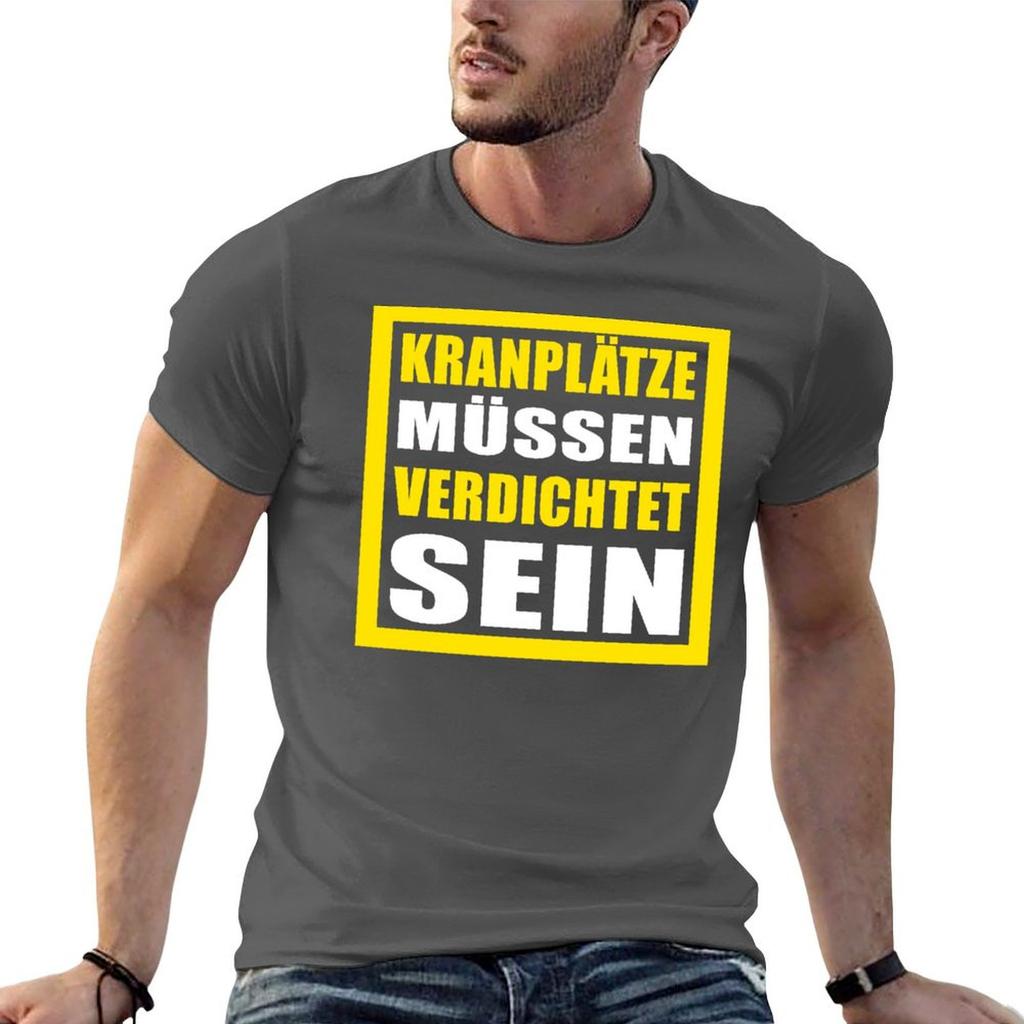 Kranpltze Mssen Verdichtet Sein Kranfhrer Ronny Tshirt Unisex T Shirt Graphic Unisex T Shirts For Unisex Casual Tshirt