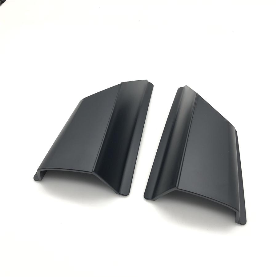 Универсальный черный мотоциклетный левый правый передний пневматический обтекатель, наконечник крыла, защитный протектор