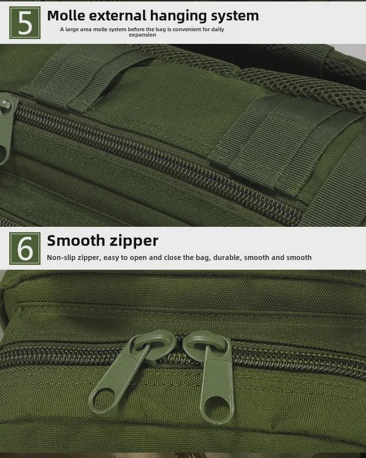 Водонепроницаемый тактический рюкзак 26 л: Многофункциональная сумка для спорта на открытом воздухе, походов и альпинизма