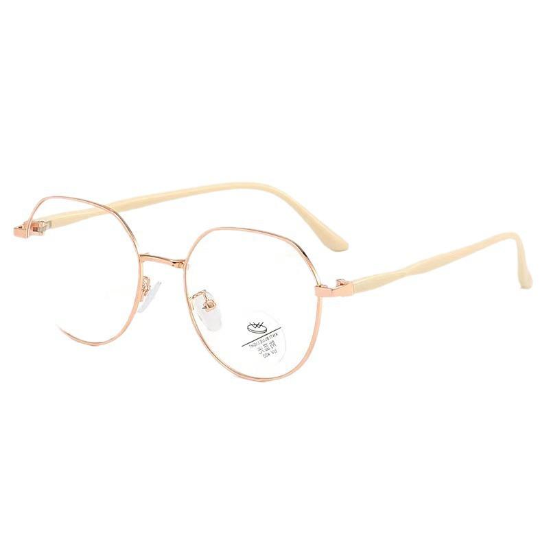 HD Large Frame Ultralight Metal Reading Glasses for Middle-Aged & Elderly - Trendy Fashion Design