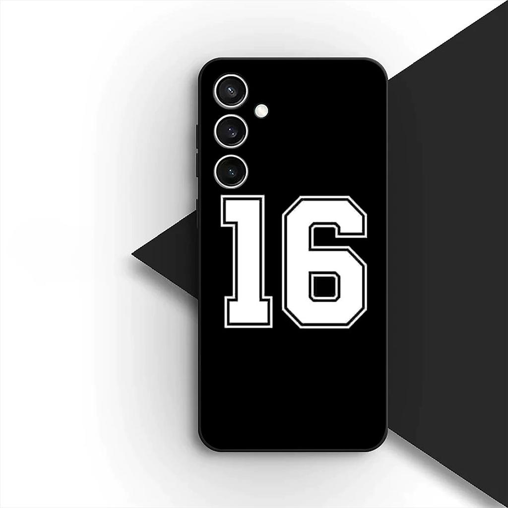 Number Football Basketball Sport Lucky Cover for Samsung Galaxy S10 Lite S8 S9 Plus A33 A34 A31 70 A71 A72 Note 20 9 8 Case