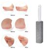 1Pc Foot File Pumice Stone Dead Skin Remover Brush Foot File Pedicure Grinding Tool Women Men Dry And Wet Foot Care Tool