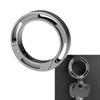 Outdoor Titanium Alloy Keyring Portable Backpack Hanging Rings Small Round AntiLost Key Storage Classification Rings