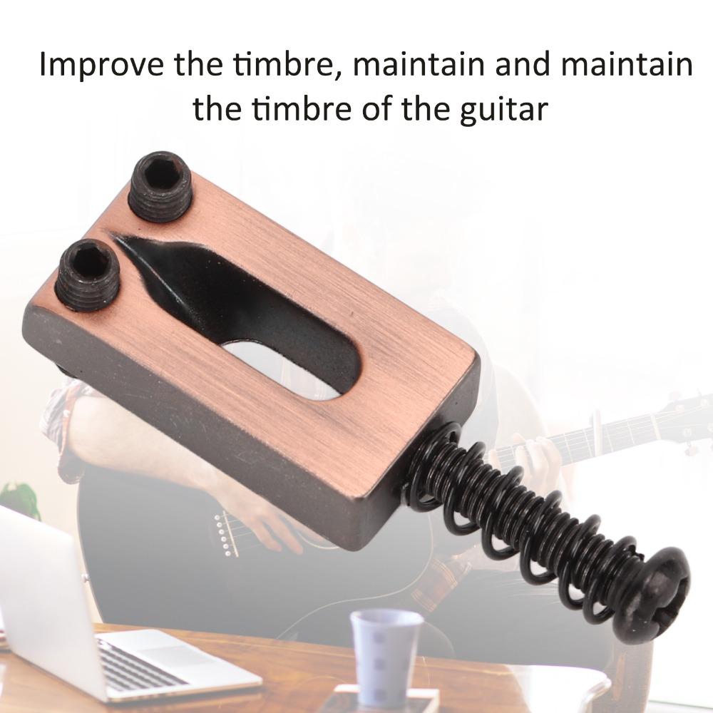 6PCS Ziny Alloy Material Guitar Bridge Parts Electric Guitar Accessories For Electric Guitar