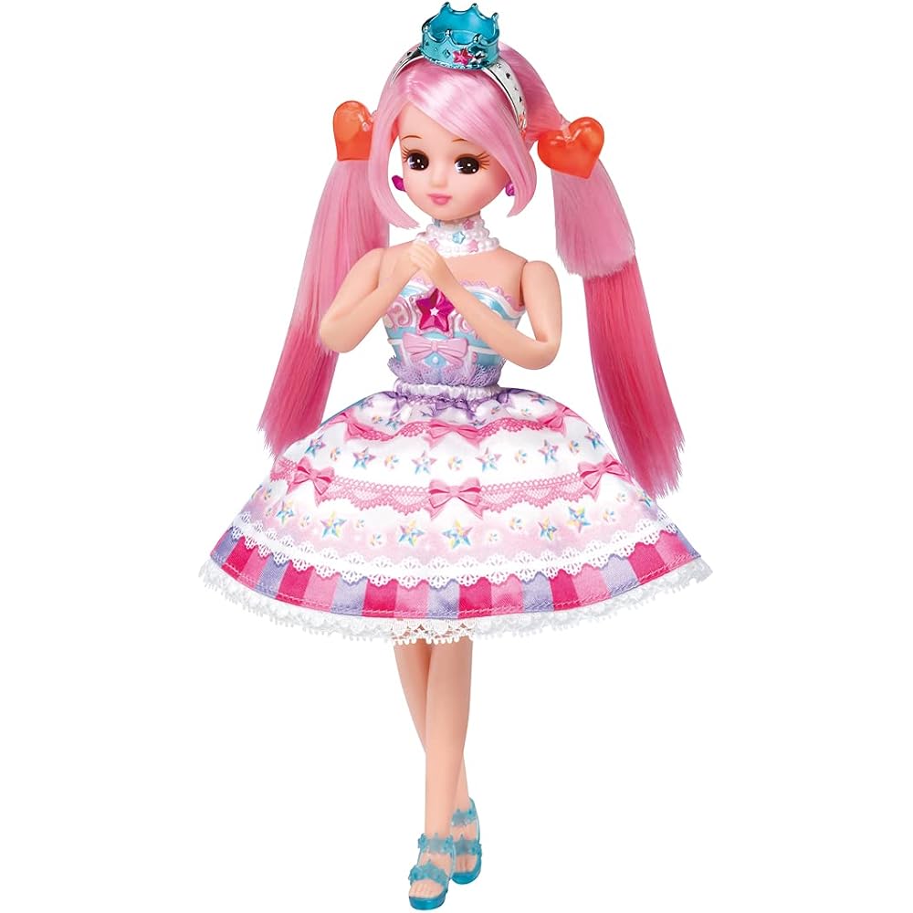 Takara Tomy Licca Doll Magic Long Hair 3+ Years Dress-Up Toy Safety Certified