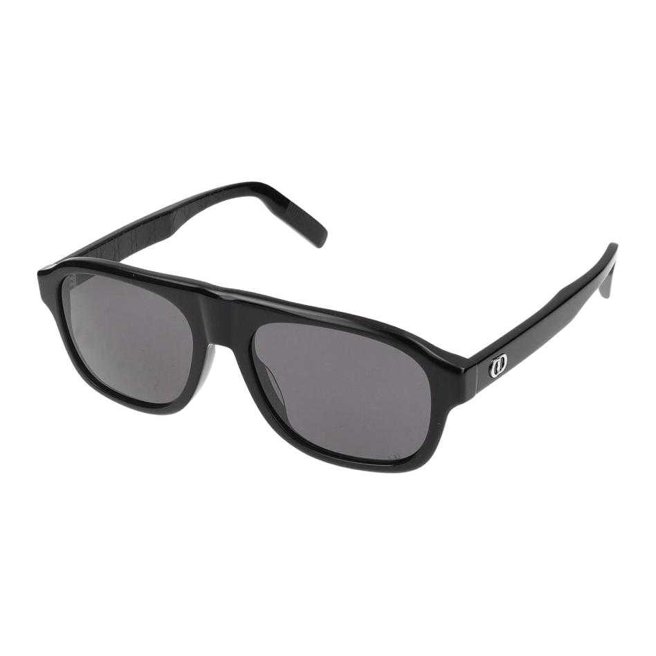 Dior Square Sunglasses With Logo Men sunglasses Black CDICONA1I10A0