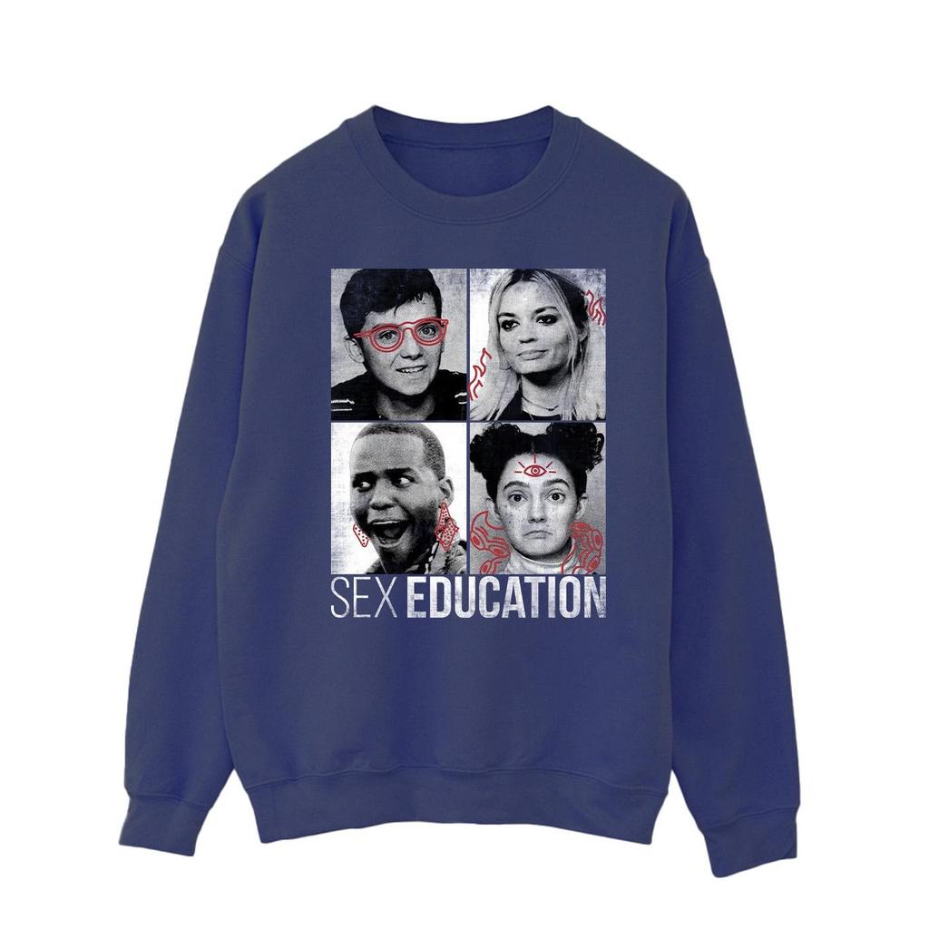 Netflix Mens Sex Education Class Photos Sweatshirt