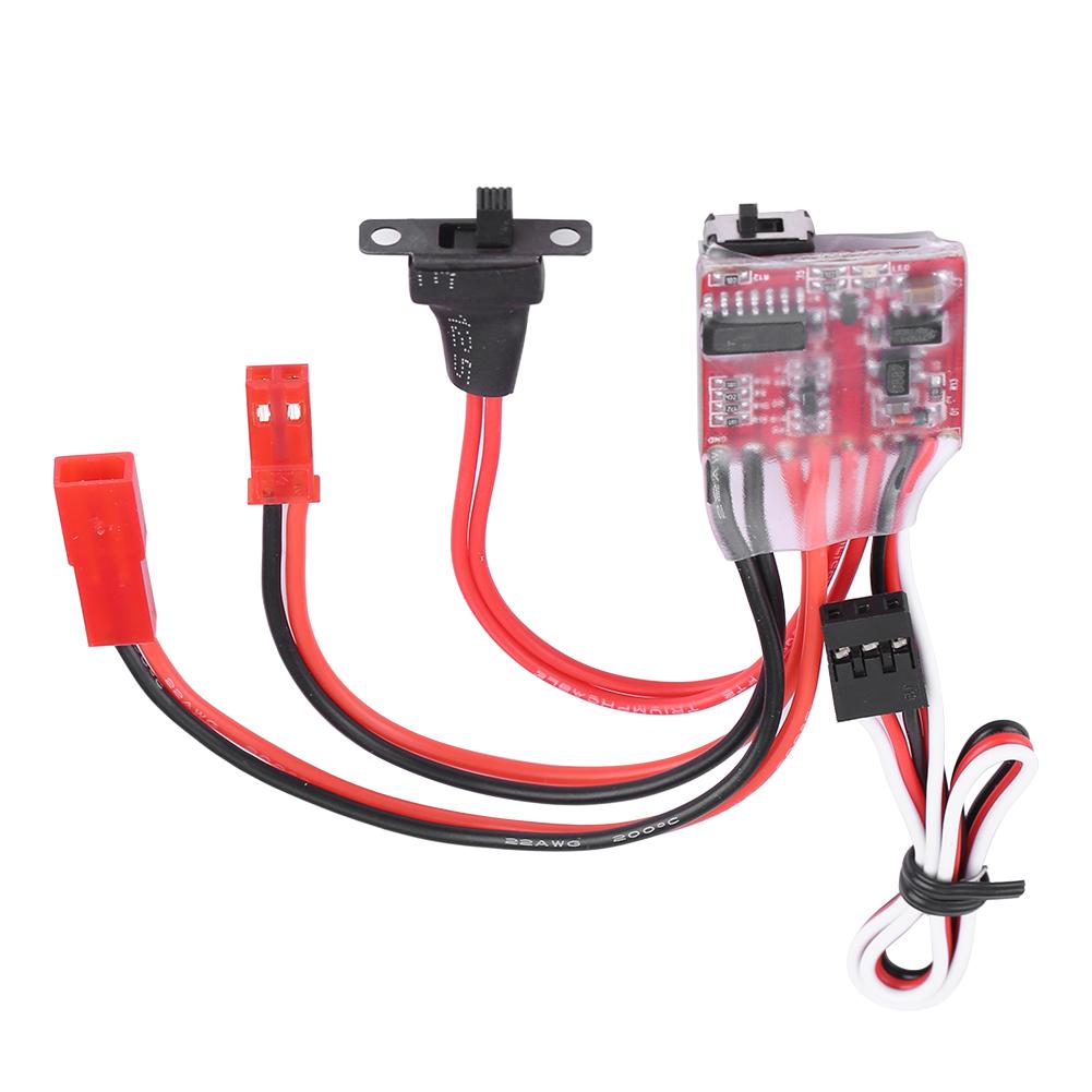 Аксессуар для модели транспортного средства 30A Brushed ESC Winch Switch Controller для гусеничного автомобиля с дистанционным управлением в масштабе 1/10