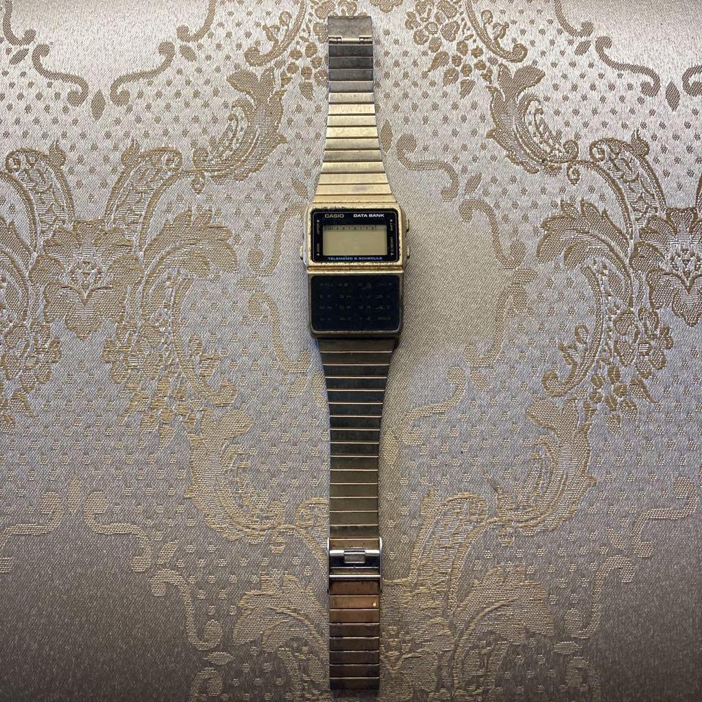 [Б/У] Винтажные CASIO DATABANK DBC-610G Банк данных
