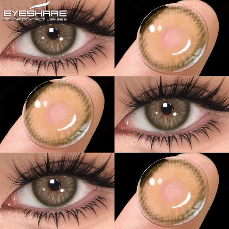 Eyeshare Цветные контактные линзы для глаз New York Pro Series 1 пара Украшения Косметика Макияж