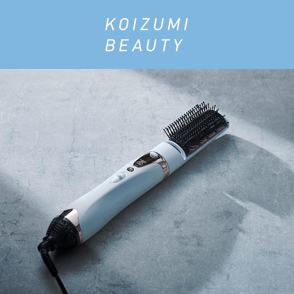 Koizumi Curling Negative Large Air Automatic 3 типа белых волос, ионизация, объем, 1000 Вт, переключение горячего/холодного воздуха, щетка, укладка, укладка, KHC-5050/W