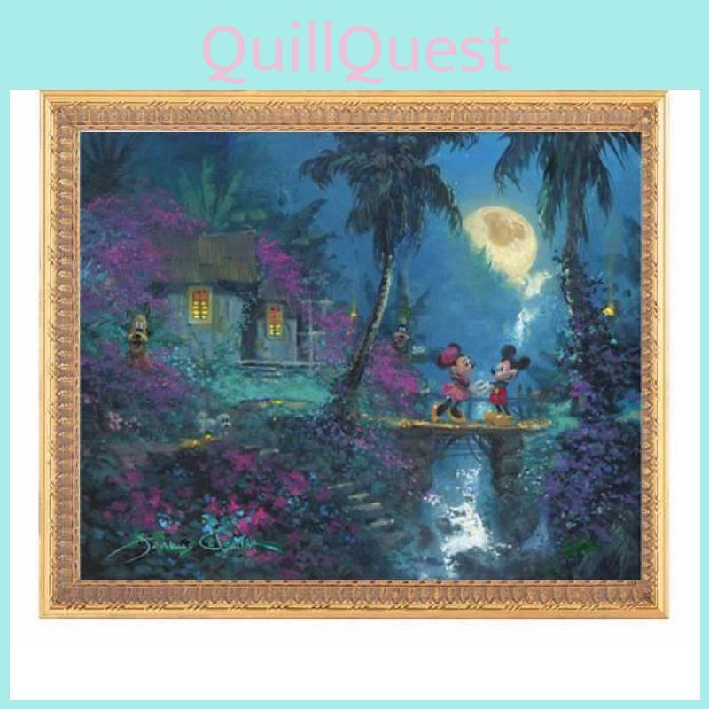 Холст Принцесса Русалка Настенное Искусство Современная Сказка Спальня Детская Комната Декоративная Картина Основной Материал