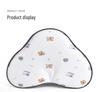 Infant Anti-Flat Head Shaping Pillow, Washable Silicone for 0-2 Years