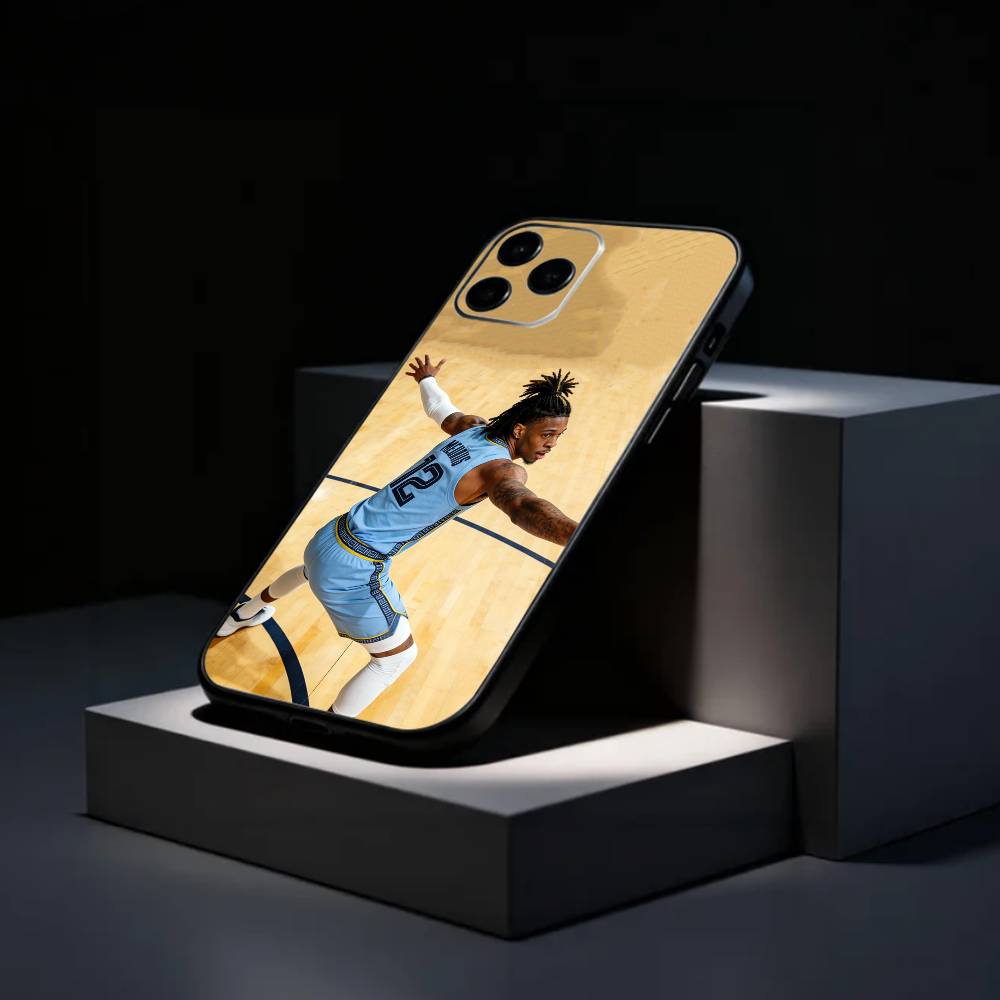 Баскетбол J-Ja M-Morant 12 Чехол для телефона Силиконовый Мягкий Для IPhone 17 16 15 14 13 12 11 X XR Plus Pro Max Plus