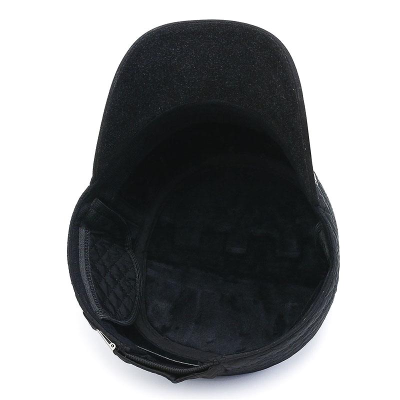 Autumn Winter Hats for Middle-aged and Elderly People Piled and Thickened Ear Protectors Flat-top Hats Casual and Fashionable Outdoor Cold-proof Warm