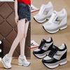 Fashion Super High Heel Height Increase Casual Spring and Autumn Women's Sports Shoes Tide