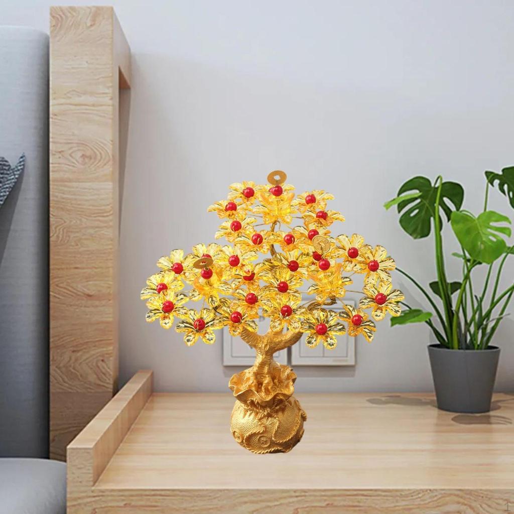 Денежное дерево по фен-шуй, набор для самостоятельной работы, искусственное украшение, подарок на день рождения, декоративная столешница