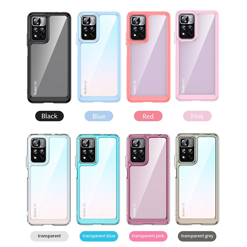 Для чехла Redmi Note 11 Pro Plus Чехол Redmi Note 11 Pro Plus 5G Capas Прозрачный Для Redmi Note 11 Pro Plus 11S 5G Чехол
