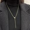 European-American Snake Bone Necklace: Luxurious, Niche Design, Versatile Fashion Accessory for Fall/Winter