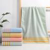 Thickened Absorbent Bath Towel - Large Pure Cotton & Polyester Blend, 90x40 Cm, Suitable for Adult Face and Household Use