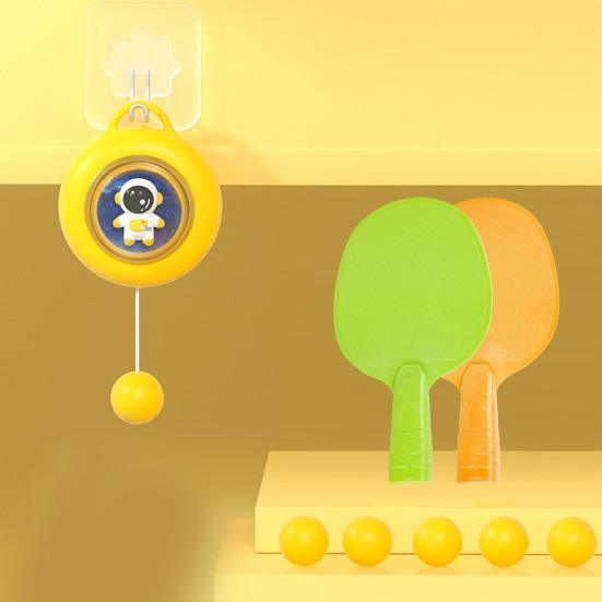 Подвесной тренажер для настольного тенниса, игровой тренажер для пинг-понга в дверном проеме, детский тренажер для настольного тенниса в помещении с ракеткой и мячами для детей