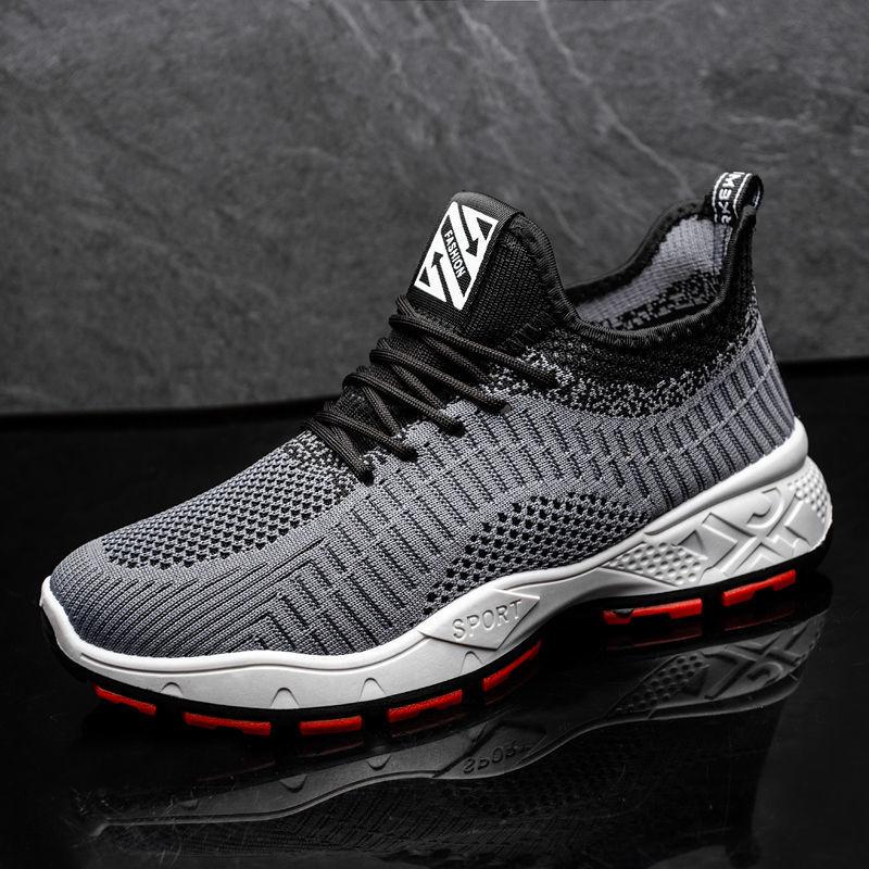 Men's Casual Air Cushion Sneakers Fashion Sneakers Athletic Trail Running Shoes Comfortable Walking Shoes Non Slip Lightweight Outdoor Sports Shoes