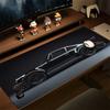 ПК Круглый Черный Автомобильный Стиль Коврик для Мыши Нескользящий Резиновый Настольный Коврик для Игр и Офисного Использования Коврик для Ноутбука ПК Домашние Настольные Аксессуары
