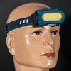 USB-заряжаемая налобная фара для улицы, дома, портативная светодиодная налобная фара со встроенным литиевым аккумулятором 1800 мАч