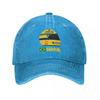 Ayrton Senna Racing Cars Merch Мужская и женская бейсболка из потертого денима, классическая кепка для тренировок на открытом воздухе, солнцезащитная кепка