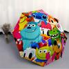 1pc Disney Cartoon Characters 8-Rib Automatic Folding Umbrella, Portable & Foldable, All-Season Portable Umbrella for Women & Men y250726003