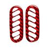 Carbon Fiber Door Pillar Air Vent Cover Trim Fit For Chevrolet Corvette C5 98-04
