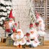 Christmas Santa Claus Ornaments Pendant Home Party Desktop Bookshelf Xmas Tree DIY Exquisite Cute