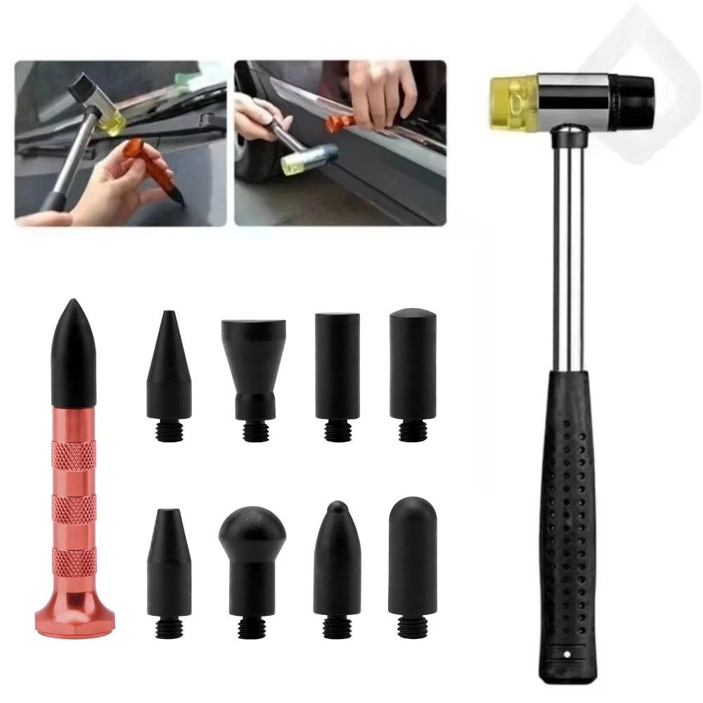 Metal Tap Down Pen Car Dent Repair Tools Replacement Heads Dent Removal Tools Automotive Workshop