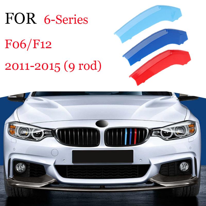 3 шт. зажим из АБС-пластика для BMW 6, 7, 8 серии F01 F02 G11 G12 Series 6 GT F06 F12 G32 GT6 G15, гоночная решетка, полоса, отделка M