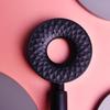 Handheld Shower Head Fashion Donut Automatic Descaling Shower Head Pressurized Bath Single Head Bathroom Supplies