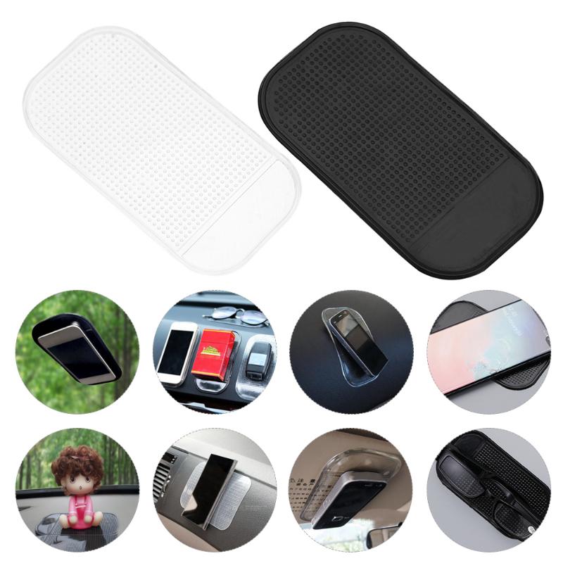 Car Dashboard Anti Slip Sticky Mat Non-Slip Holder Phone Sunglasses Perfume Auto Non-Slip Sticky Gel Pad for GPS Holder