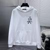 8602 CHROME HEARTS 2025 New Spring and Autumn Plus-size Thin Style Classic Style Logo Hooded Sweatshirt for Couples