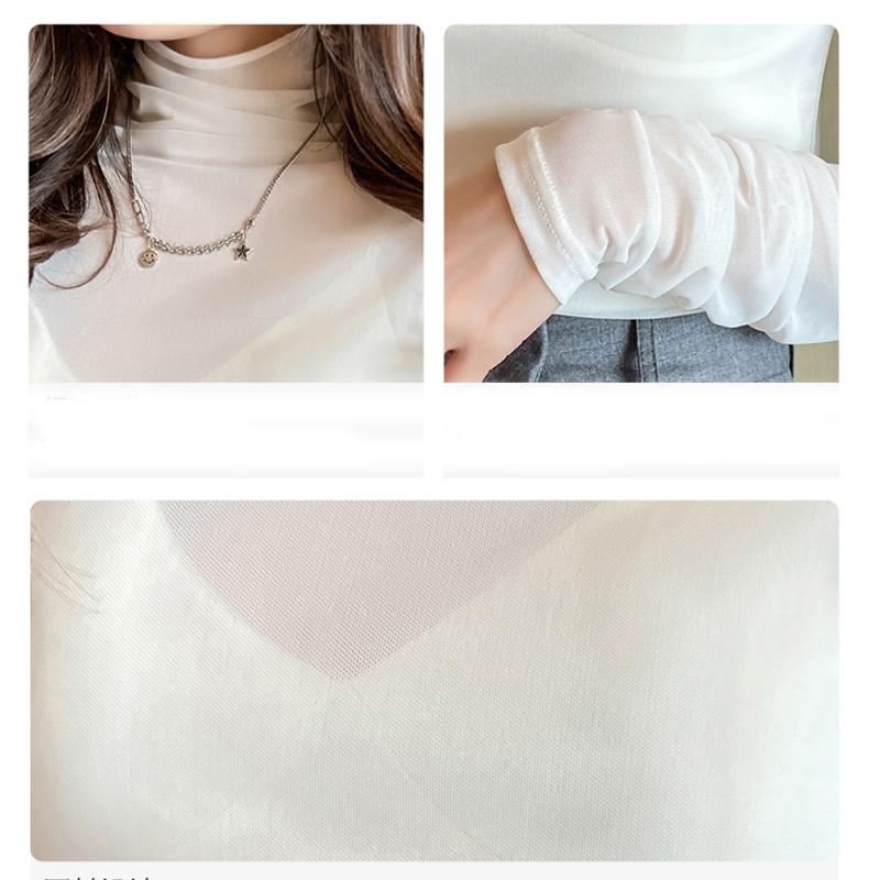 Летняя сексуальная прозрачная тонкая блузка, женские сетчатые топы ярких цветов, однотонные прозрачные рубашки с длинными рукавами