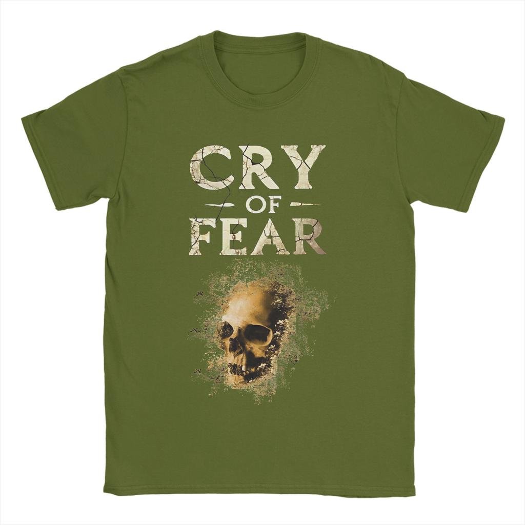 Саймон Хенрикссон Cry of Fear Печать Футболка для Унисекс Женщин Чистый Хлопок Футболка Одежда