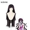 Длинный парик Dangan Ronpa Tsumiki Mikan, костюм для косплея Danganronpa, женские термостойкие синтетические волосы, парики для вечеринки на Хэллоуин