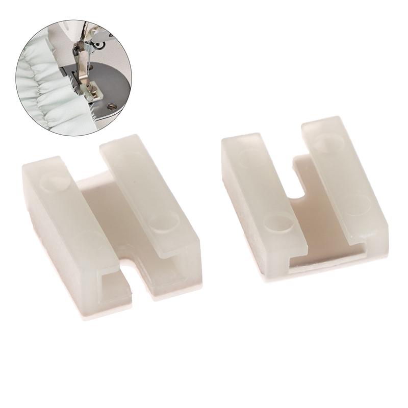 Компьютерная Плоская Машина Морщинистая Складчатая Лапка Пластиковая Опорная Пластина Сборочная Плиссировочная Лапка Аксессуары для Промышленной Швейной Машины