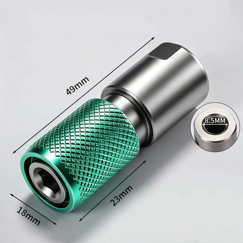 Xiaomi 1/2 3/8 inch Electric Hand Drill Hex Adapter Quick Release Conversion Hand Drill Adapter Hex Converter Power Tool Accessories