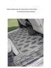 Эксклюзивные коврики для Toyota Sienna Granvia 2021-2026: Премиальные коврики Terlune