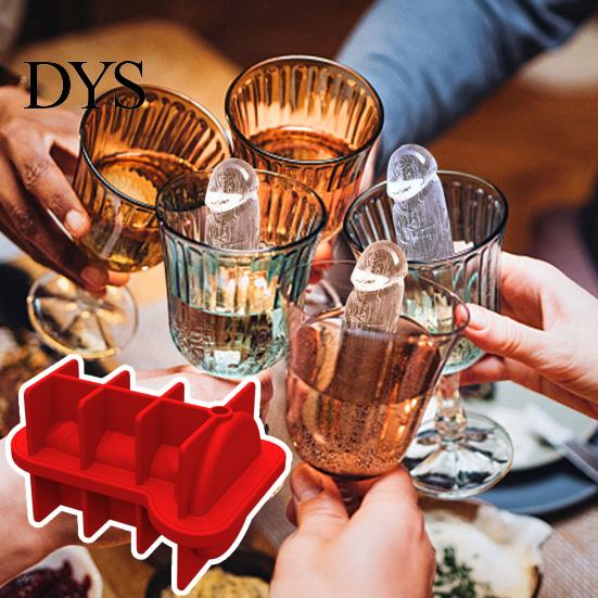 Форма для кубиков льда Антипригарная Пищевой силикон DIY Силиконовая Креативная Форма Пениса Шар для виски Бытовые принадлежности Изготовитель