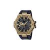 Серия G-Steel Круглый Двойной Дисплей Спортивные Водонепроницаемые Ударопрочные Солнечные Кварцевые Часы Мужские Черные GST-B100GB-1A9PFT