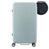 Чемодан EXTREME M Размер 75л INV70 Чехол для переноски Жесткий легкий дорожный большой емкости БЛЕДНО-СИНИЙ [Innovator] 4,2 кг