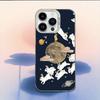 Чехол для телефона с картинами Aya Takano Для iPhone 16,15,14,13,12,11,Mini,Pro,E,MAX Белый Конфетный Матовый Ударопрочный Чехол