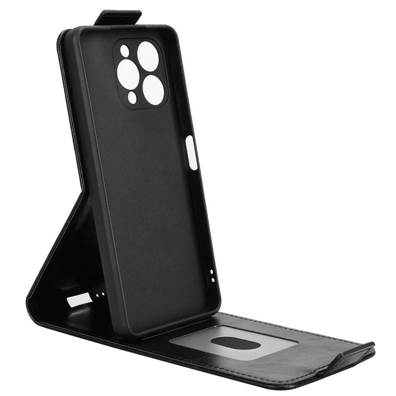 For Doogee Note 58 Pro/Note 58 Stand Case Magnetic Clasp Vertical Flip Leather Phone Cover with Card Holder