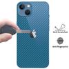 5 шт. Пленка-наклейка из углеродного волокна для заднего экрана для iPhone 11 12 13 mini 14 15 16 17 Pro Max X XR XS XS Max SE 2020 6 6s 7 8 Plus