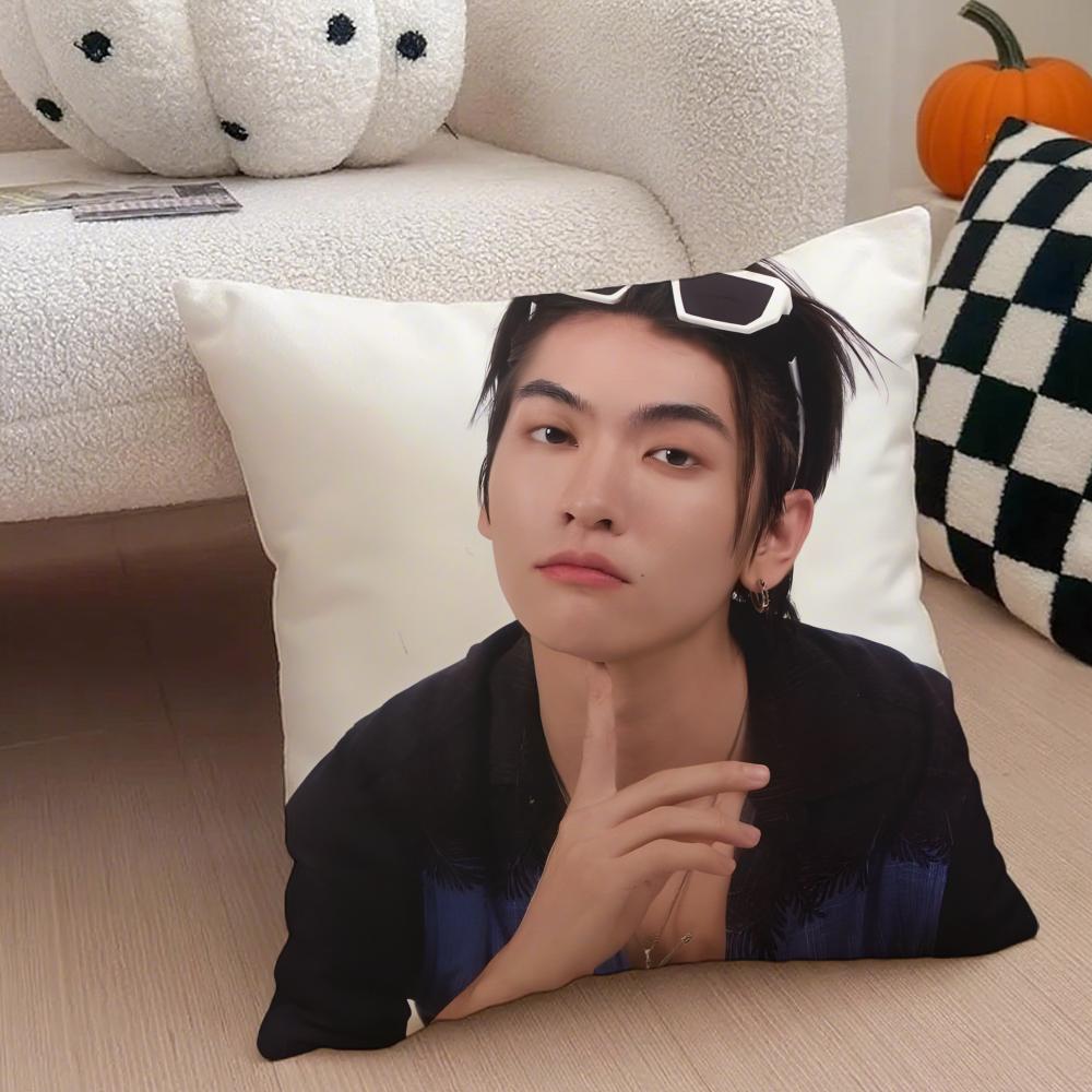 Thai actor BBoss Chaikamons star Cushion Cover Throw Pillow Cover Hidden Button Durable Polyester Chair Cushion